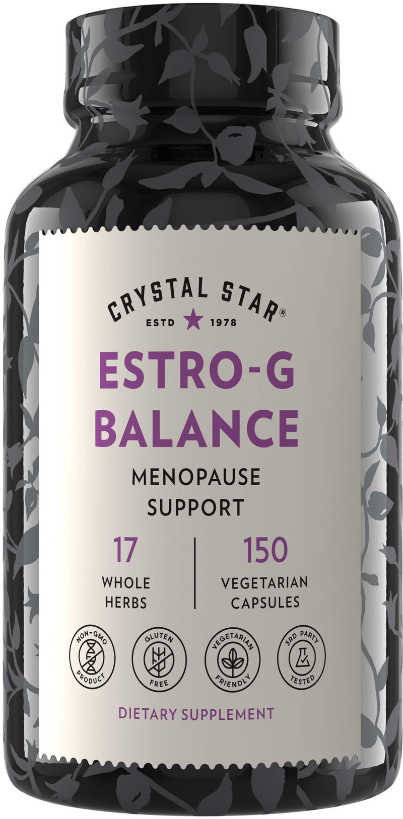 [Australia] - Crystal Star ESTRO G Balance (Formerly Called Est-Aid),150 Vegetarian Capsules 