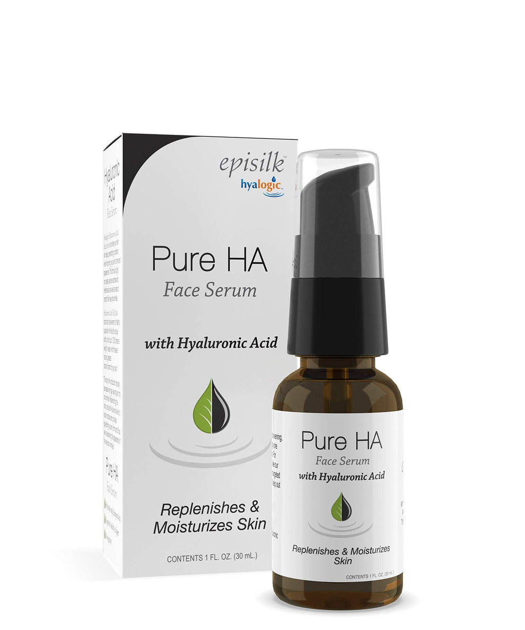 [Australia] - Pure Hyaluronic Acid Serum for Face - Hyalogic Natural HA Face Serum, Non-Greasy, Fragrance-Free Formula - Hyaluronic Acid Serum— Soften & Hydrate Skin | 1 Fl. oz. 1 Fl Oz (Pack of 1) 