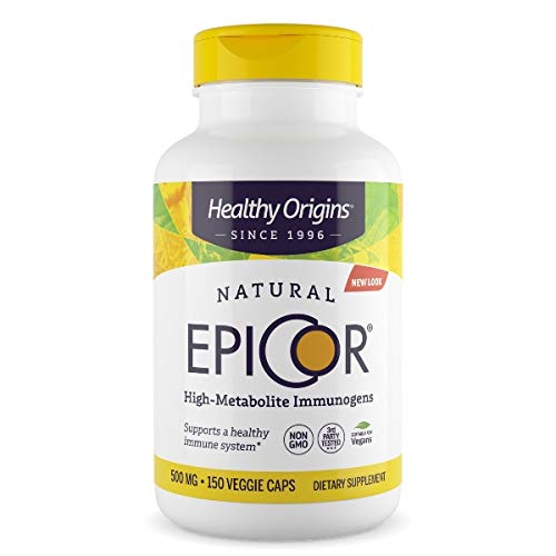 [Australia] - Healthy Origins EpiCor (Clinically Proven Immune Support) 500 mg, 150 Veggie Capsules 150 Count (Pack of 1) 