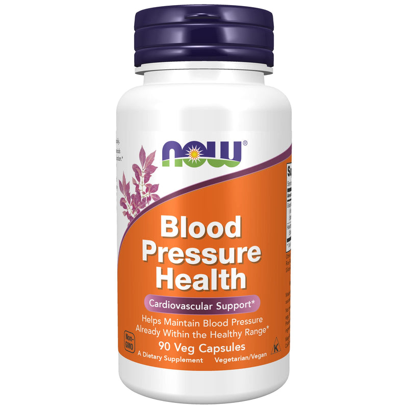 [Australia] - NOW Supplements, Blood Pressure Health with MegaNatural®-BP™, Cardiovascular Support*, 90 Veg Capsules 