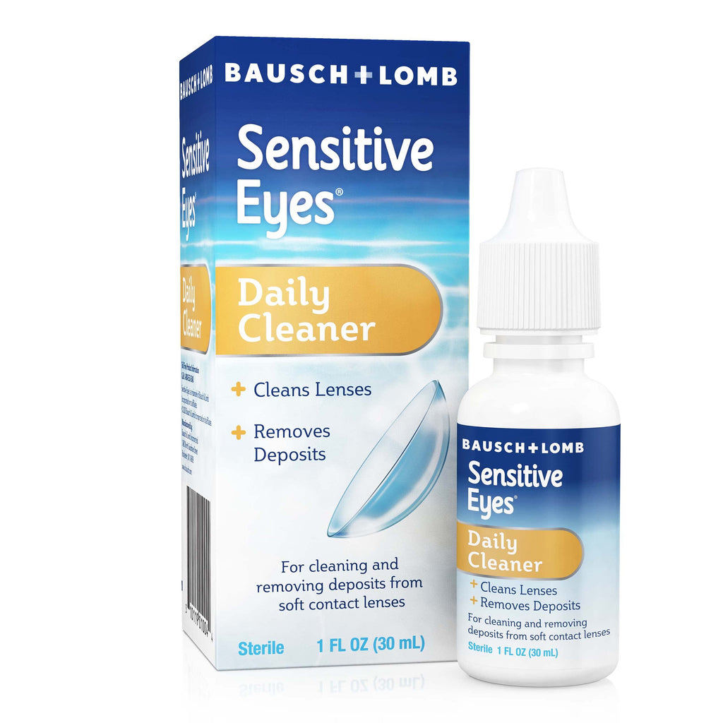 [Australia] - Contact Lens Solution by Bausch & Lomb, for Cleaning and Removing Deposits from Soft Contact Lenses, Daily Lens Cleaner, 1 Fl Oz 