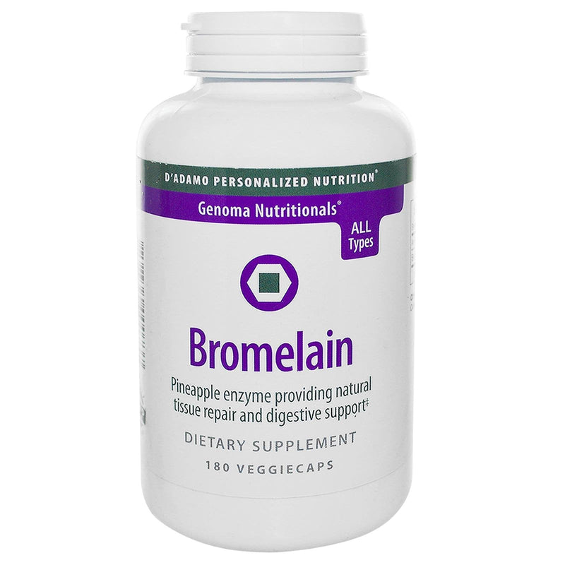 [Australia] - D'Adamo Personalized Nutrition - Bromelain 180 vcaps 