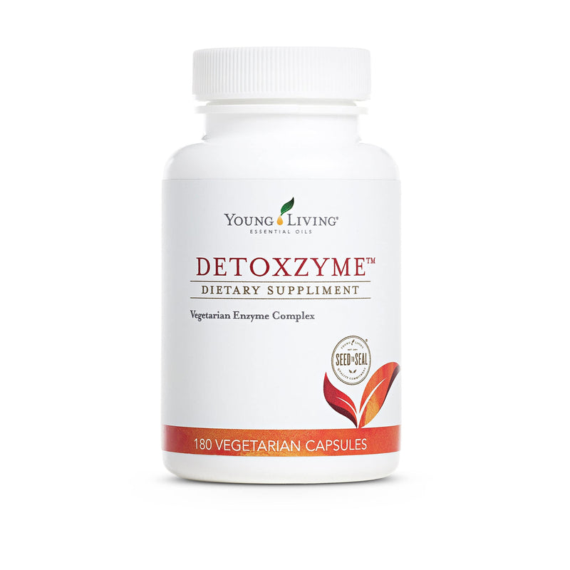 [Australia] - Young Living Detoxzyme Dietary Supplement - Vegetarian Enzyme Complex - 180 Capsules 