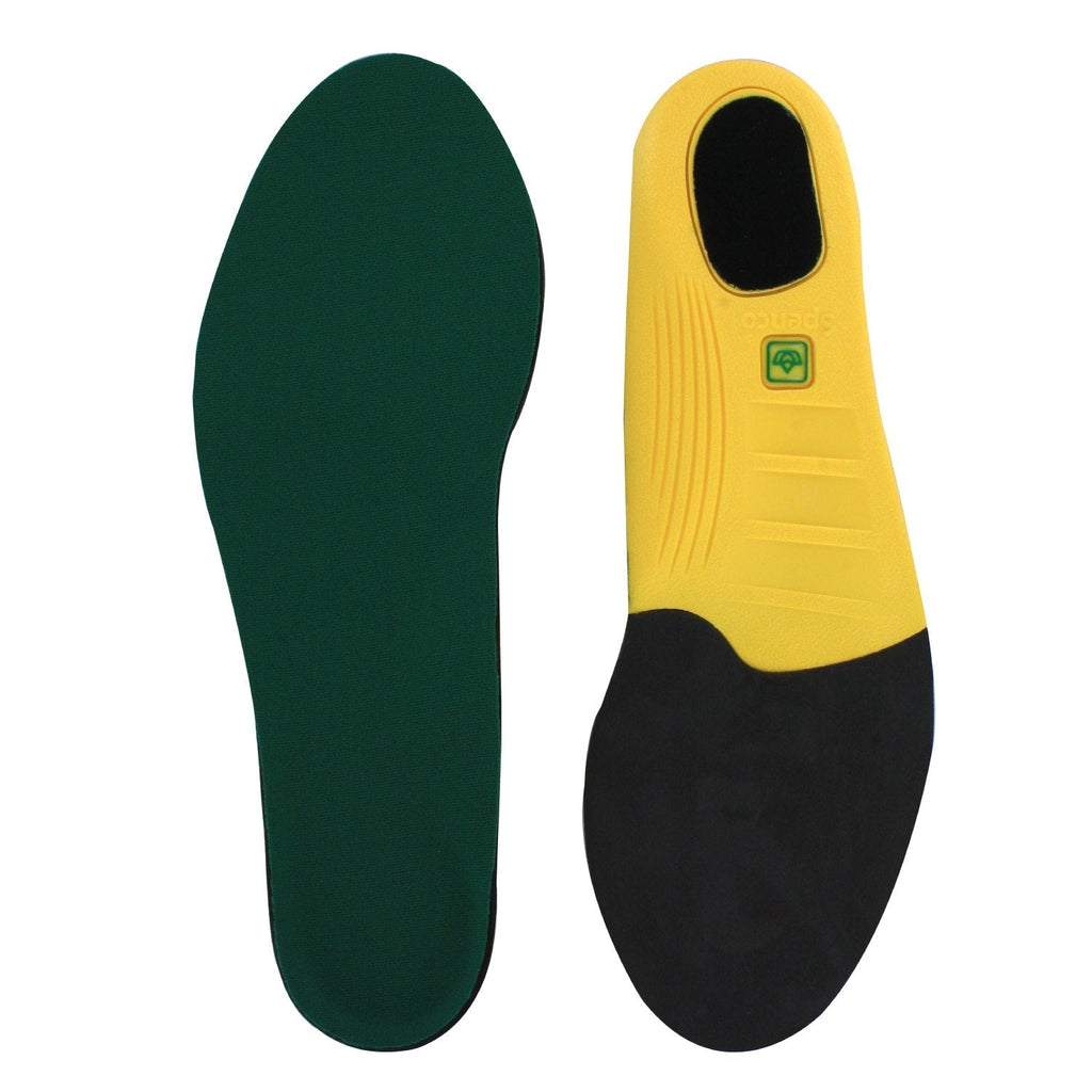 [Australia] - Spenco Polysorb Cross Trainer Athletic Cushioning Arch Support Shoe Insoles, Men's 14-15.5 Green 