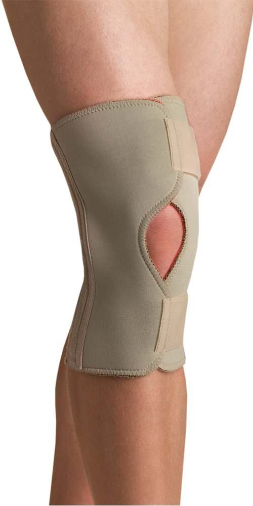 [Australia] - Thermoskin Open Knee Wrap Stabilizer Knee Brace, Beige, X-Small 