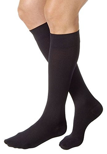 [Australia] - JOBST Relief 30-40 mmHg Compression Socks, Knee High, Closed Toe, Black, Large Large (1 Pair) 