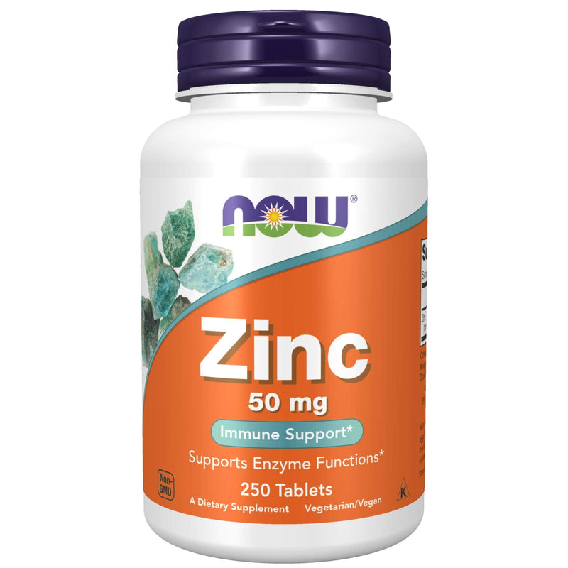 [Australia] - NOW Supplements, Zinc 50 mg, 250 Count (Pack of 1) 