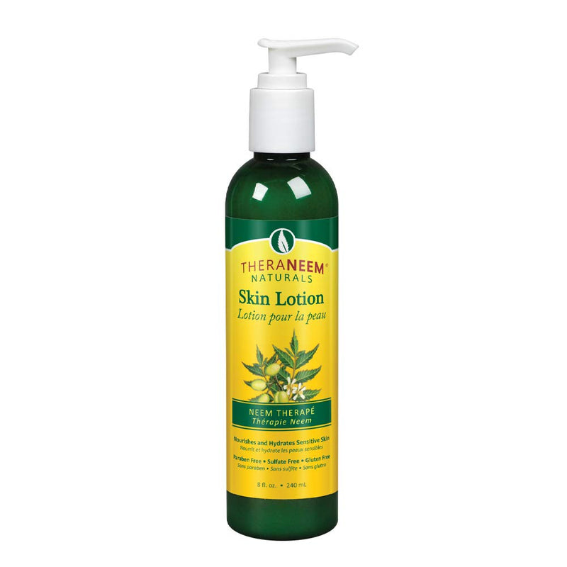 [Australia] - TheraNeem Neem Therap Skin Lotion | Calms, Nourishes and Hydrates Dry, Sensitive Skin with Organic Neem Oil, Vegan (8oz) 8 Fl Oz (Pack of 1) 