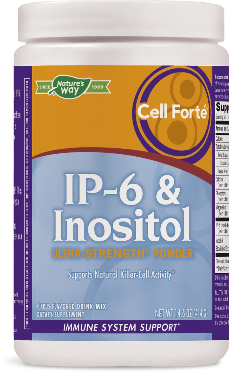[Australia] - Enzymatic Therapy Cell Forté IP-6 & Inositol Ultra-Strength Powder, Citrus, 14.6 Oz 