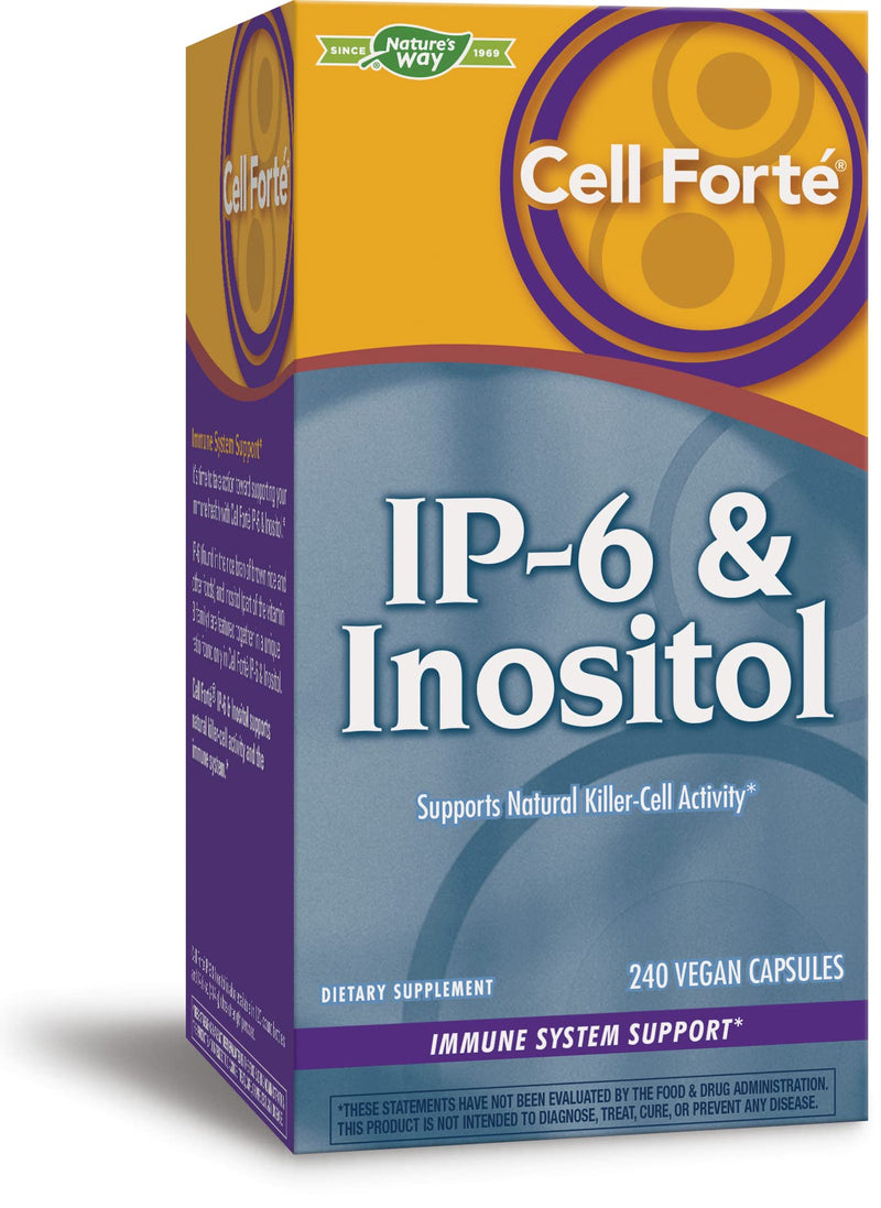 [Australia] - Nature's Way Cell Forté IP-6 & Inositol Supplement, Gluten-Free, Vegan, 240 Capsules 