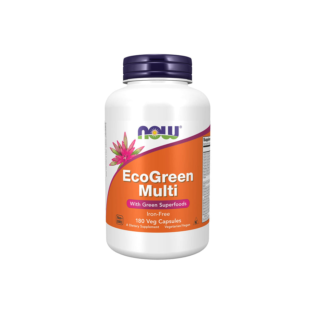 [Australia] - NOW Foods EcoGreen Multi Vitamin 180 Veg Capsules 