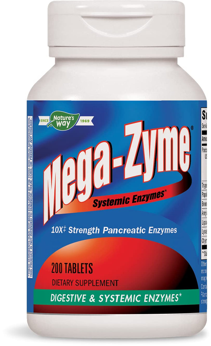 [Australia] - Natures Way, Megazyme, 200 Tablets 200 Count 