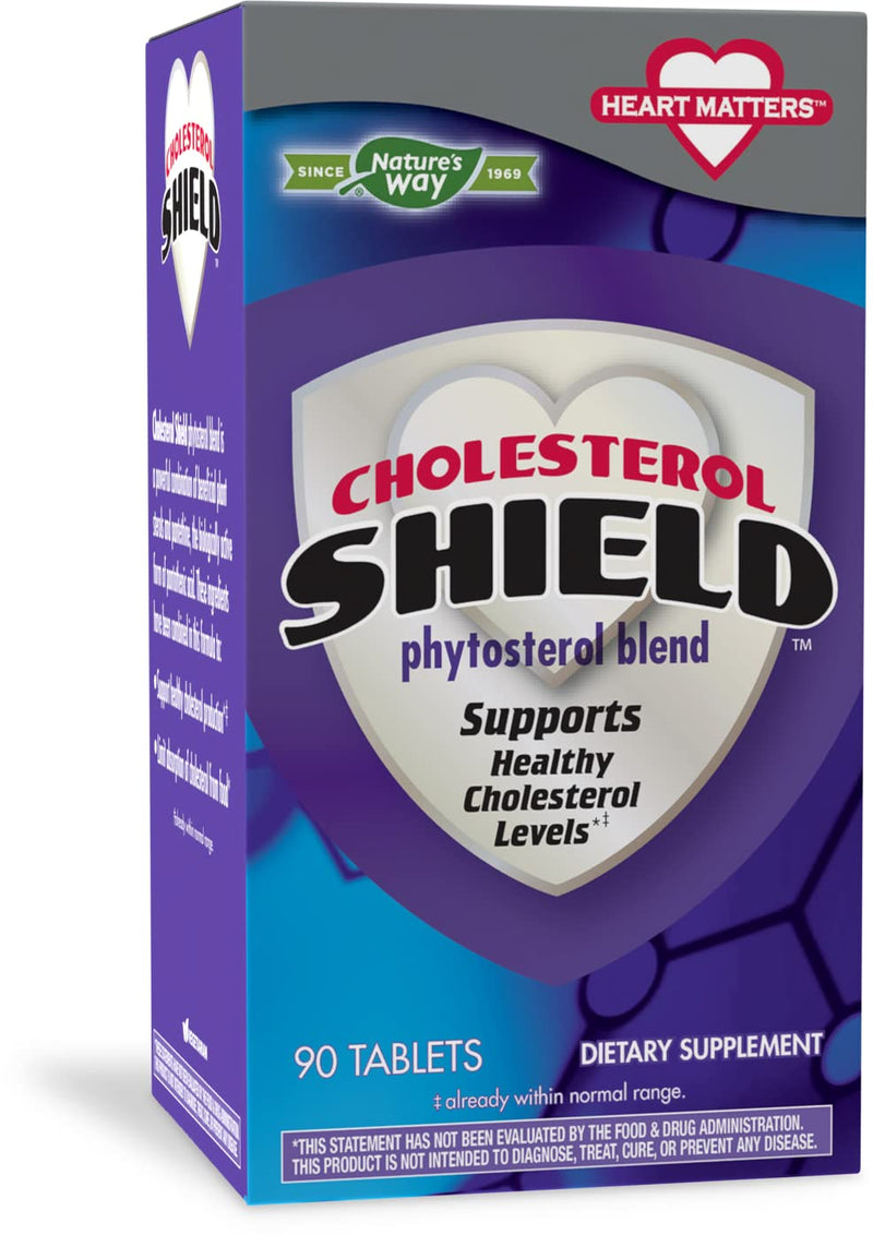 [Australia] - Enzymatic Therapy Cholesterol Shield 90 tabs (05519) 