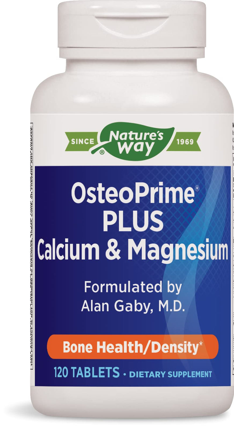 [Australia] - Enzymatic Therapy Nature's Way OsteoPrime PLUS Calcium & Magnesium, 120 Count (Packaging May Vary) (07712) 