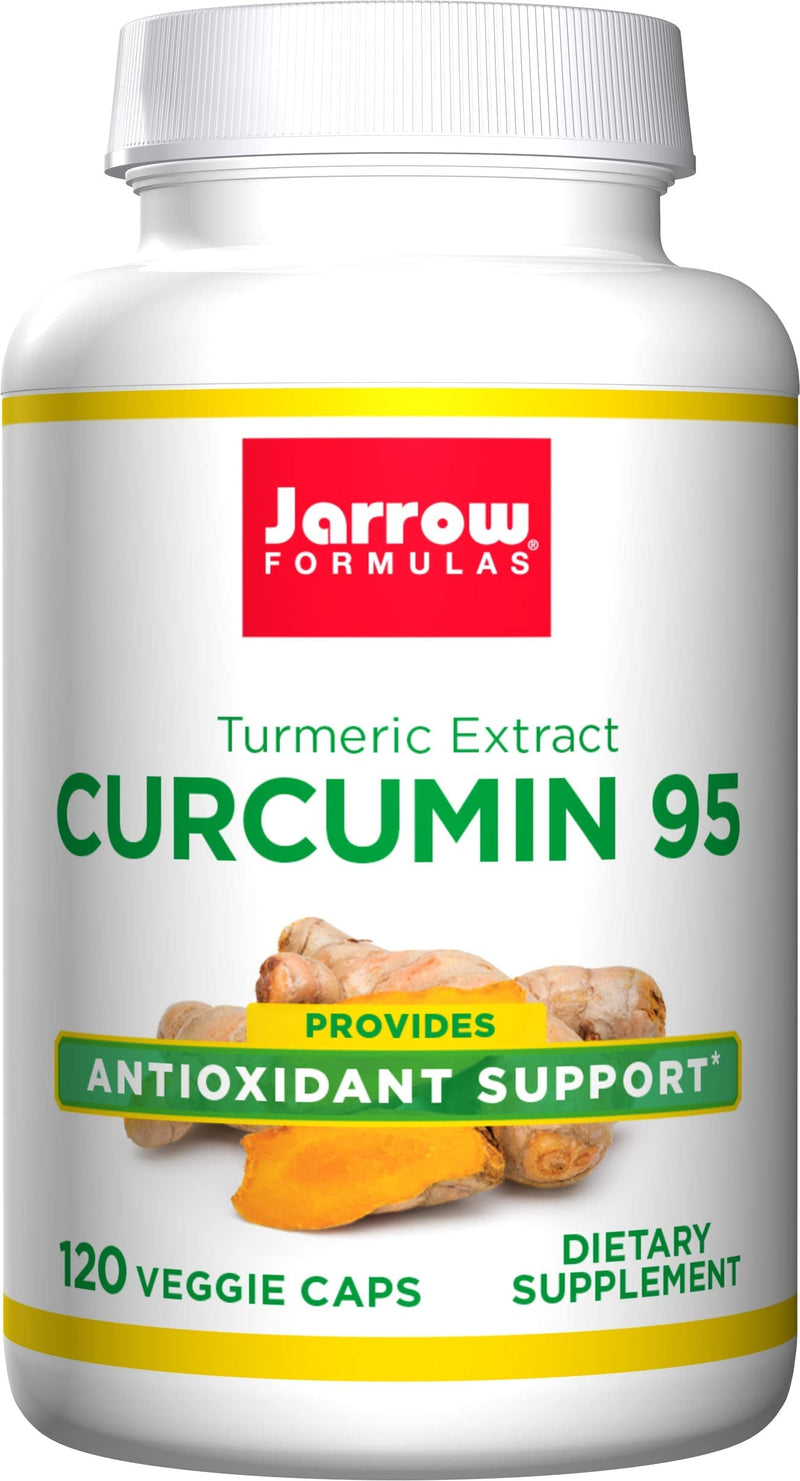 [Australia] - Jarrow Formulas Curcumin 95 500 mg - 120 Veggie Caps - Turmeric Extract to Provide Antioxidant Support - Up to 120 Servings 120 Count (Pack of 1) 