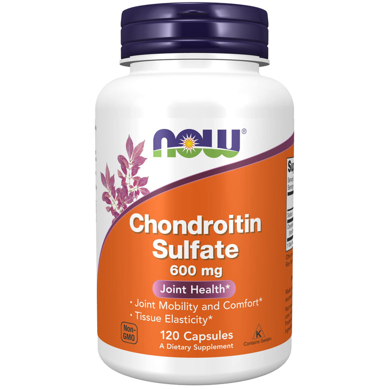 [Australia] - NOW Supplements, Chondroitin Sulfate 600 mg (a Glycosaminoglycan), Joint Health*, 120 Capsules 