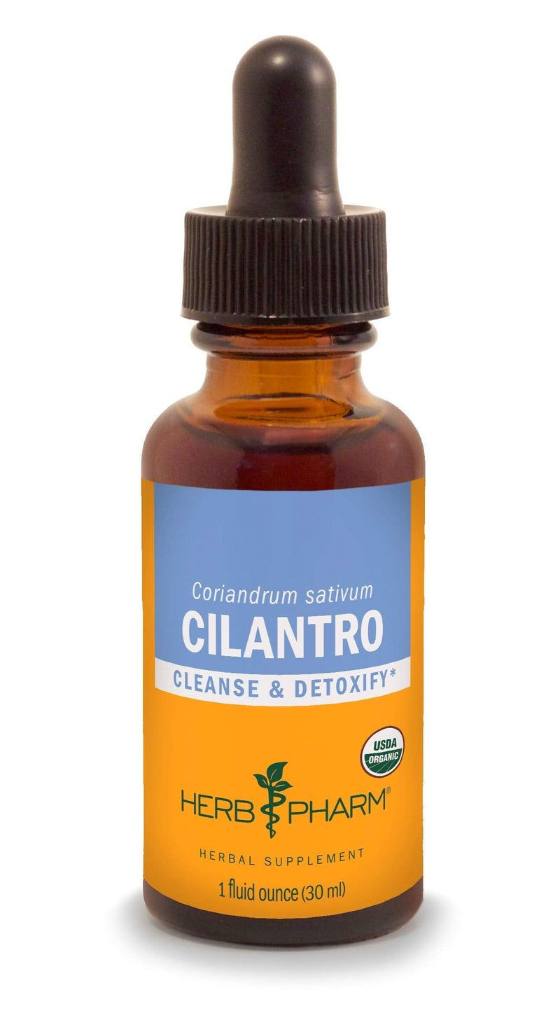 [Australia] - Herb Pharm Certified Organic Cilantro Extract for Cleansing and Detoxification Support - 1 Ounce 1 Fl Oz (Pack of 1) 