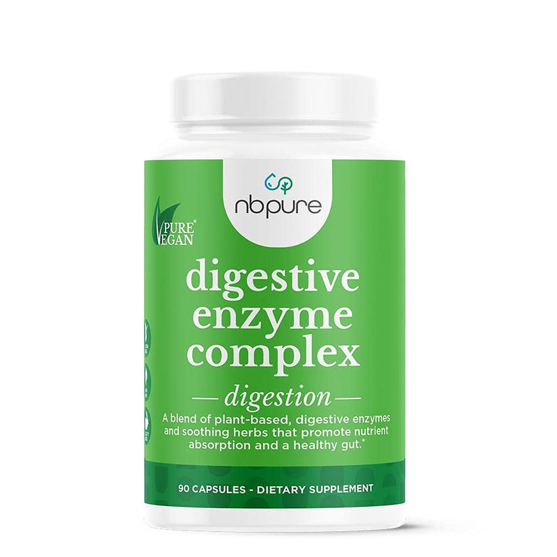 [Australia] - nbpure Digestive Enzyme Complex Vegetarian Capsules, 90 Count 