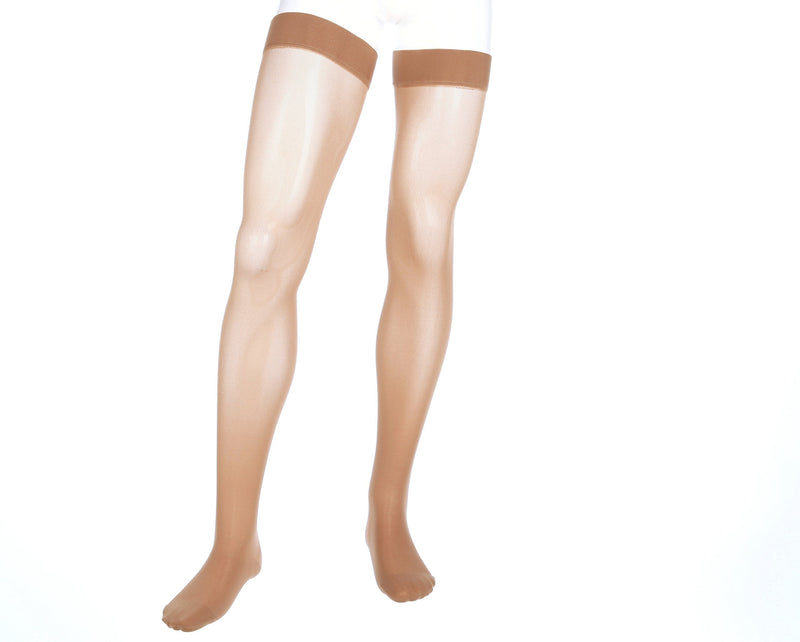 [Australia] - mediven Assure mmHg Thigh w/Silicone Top-Band Closed Toe - Petite Medium Beige 
