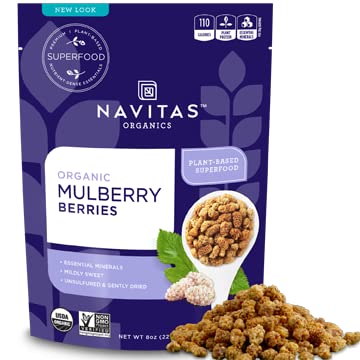 [Australia] - Navitas Organnics NAVITAS MULBERRIES ORG Organic, 8 Oz 