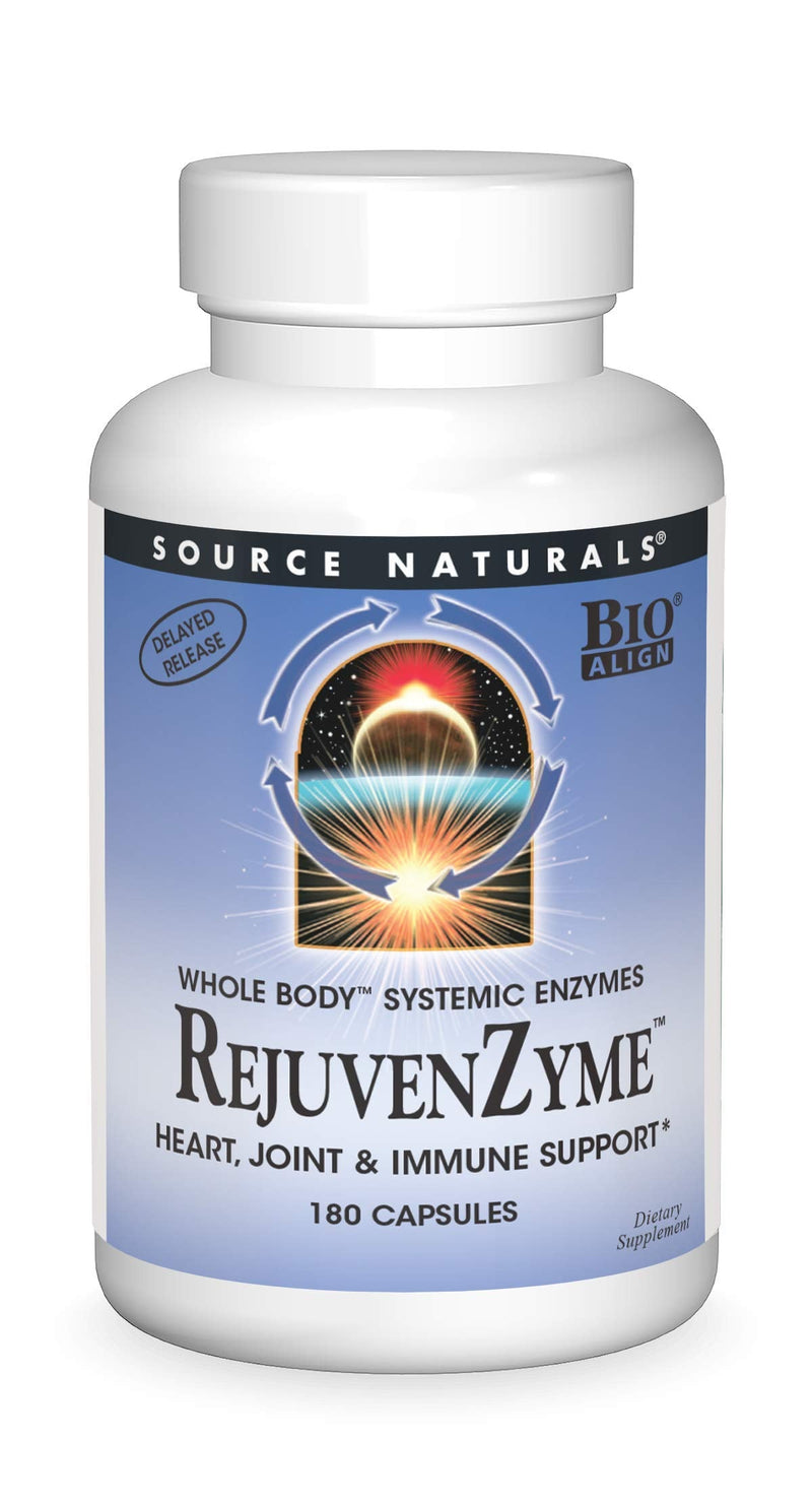 [Australia] - Source Naturals RejuvenZyme - For Heart, Joint & Immune Support - 180 Capsules 