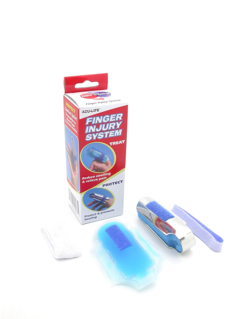 [Australia] - Acu-Life Finger Treatment Kit | Pain Relief and Recovery | Hot and Cold | Includes Finger Split and Gel Pack , Various , 4 Piece Set 