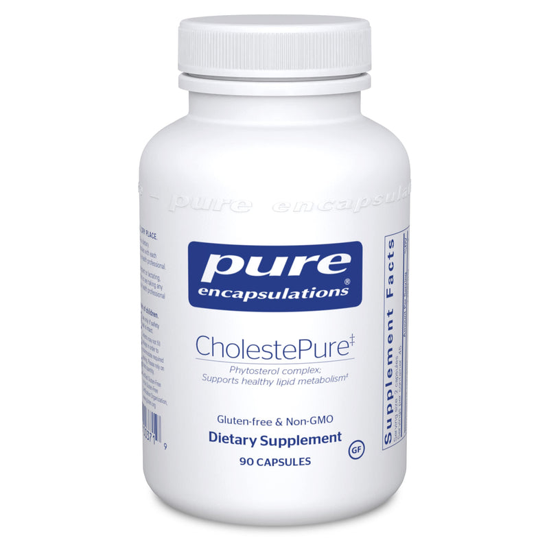 [Australia] - Pure Encapsulations CholestePure | Supplement to Support Cardiovascular and Prostate Health, Enzyme Function, and Lipid Metabolism* | 90 Capsules 90 Count (Pack of 1) Standard Packaging 