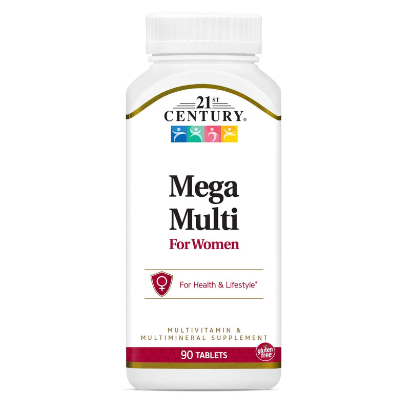 [Australia] - 21st Century Mega Multi for Women Tablets, 90-Count (22659) 
