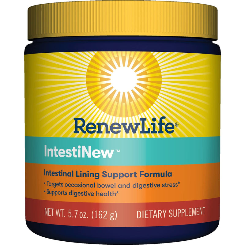[Australia] - Renew Life Adult Digestive Aid - IntestiNew - Intestinal Lining Support Formula - Gluten, Dairy & Soy Free - 5.7 Oz. Powder 5.7 Ounce (Pack of 1) 