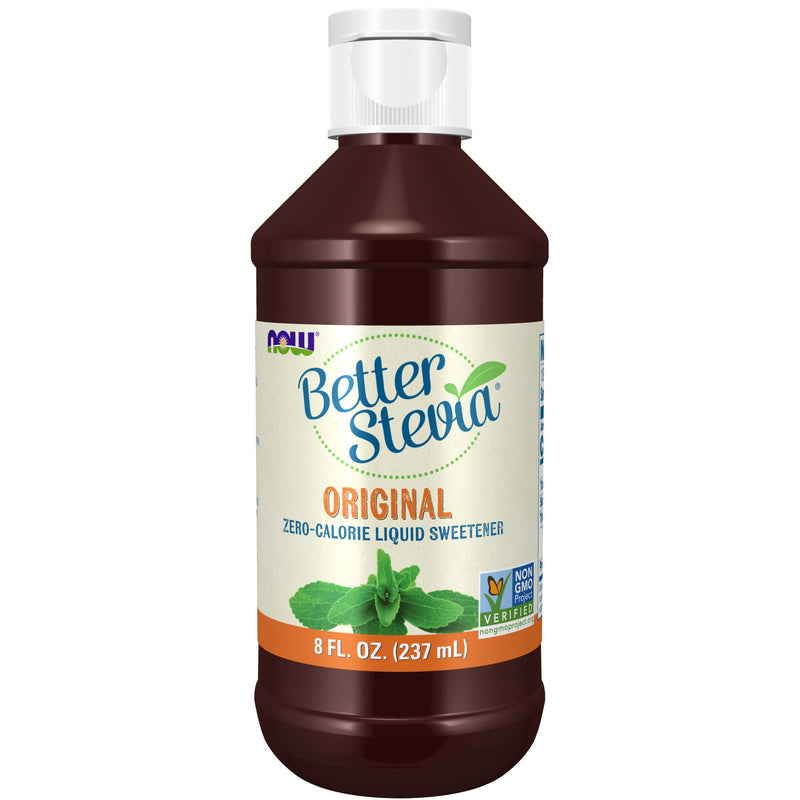 [Australia] - NOW Foods, Better Stevia Liquid, Original, Zero-Calorie Liquid Sweetener, Low Glycemic Impact, Certified Non-GMO, 8-Ounce 