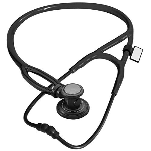 [Australia] - MDF® Sprague-X Redesigned Sprague Rappaport Stethoscope with Adult, Pediatric, and Infant Convertible chestpiece - All Black (MDF767X-BO) All Black (Blackout) 