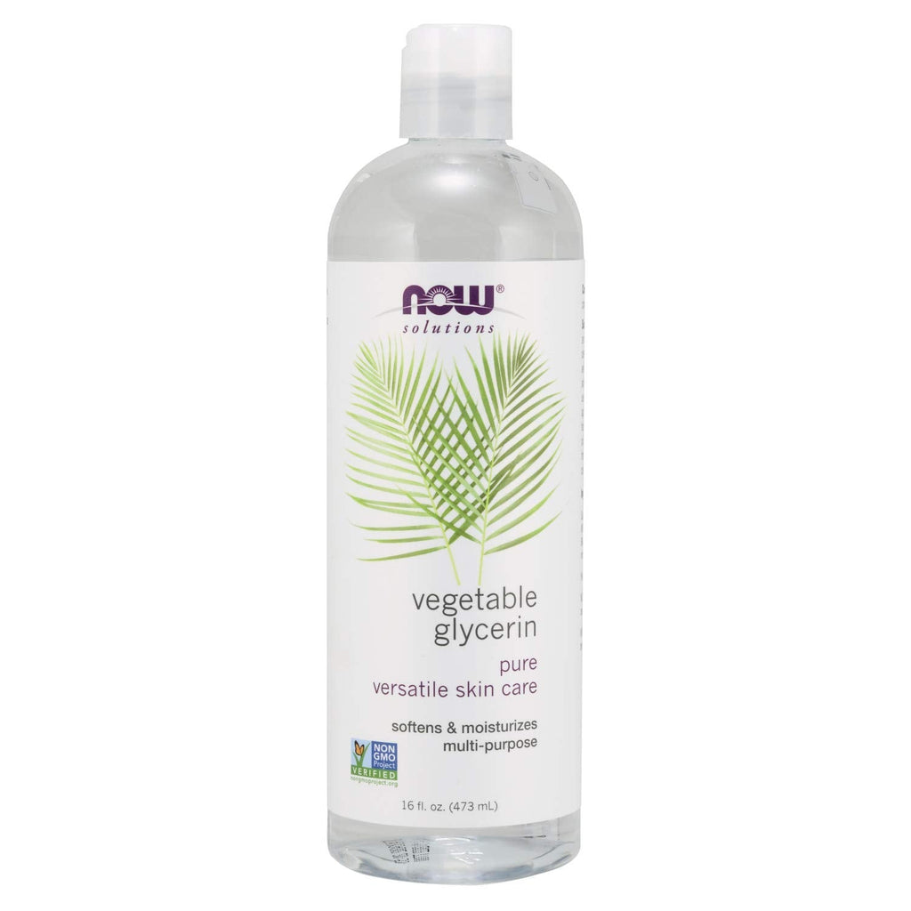 [Australia] - NOW Solutions, Vegetable Glycerin, 100% Pure, Versatile Skin Care, Softening and Moisturizing, 16-Ounce 16 Fl Oz (Pack of 1) 