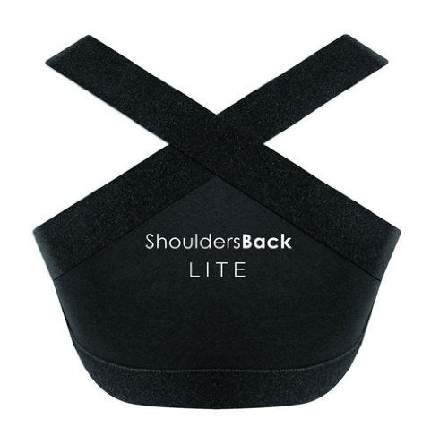 [Australia] - EquiFit Shouldersback Posture Support Lite Medium Black 