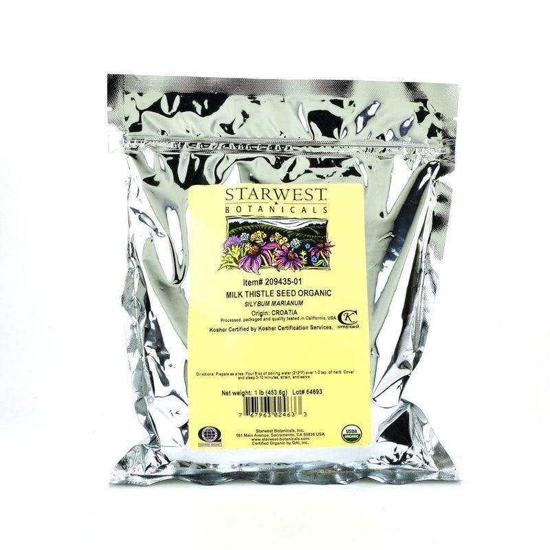 [Australia] - Starwest Botanicals Organic Milk Thistle Seed, 1 Pound 