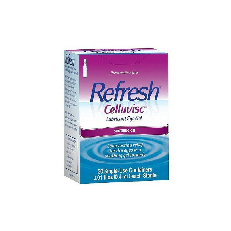 [Australia] - Refresh Celluvisc Lubricant Eye Gel Single-use Containers 30 Ea (Pack of 2) 