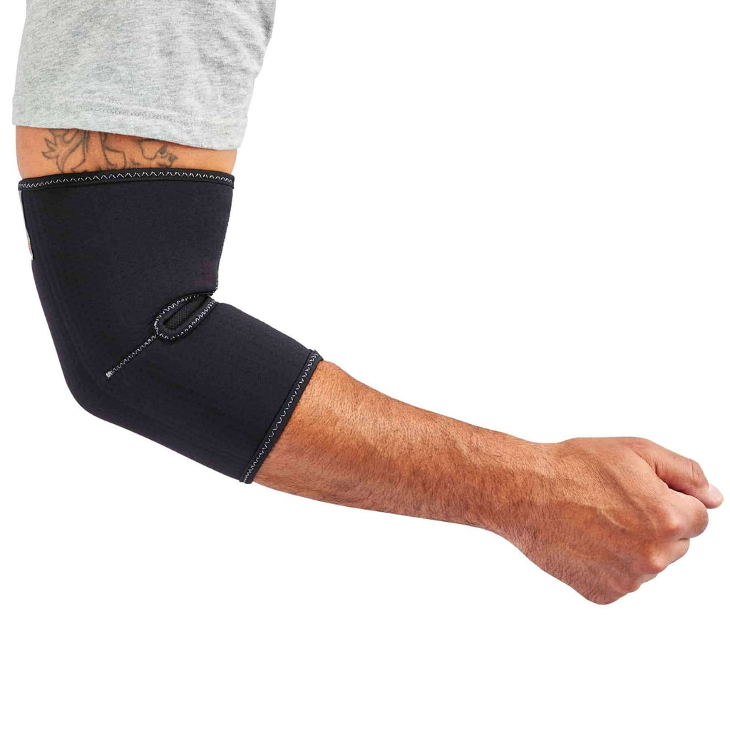 [Australia] - Ergodyne - 16573 ProFlex 650 Neoprene Elbow Sleeve, Black, Medium No Strap 