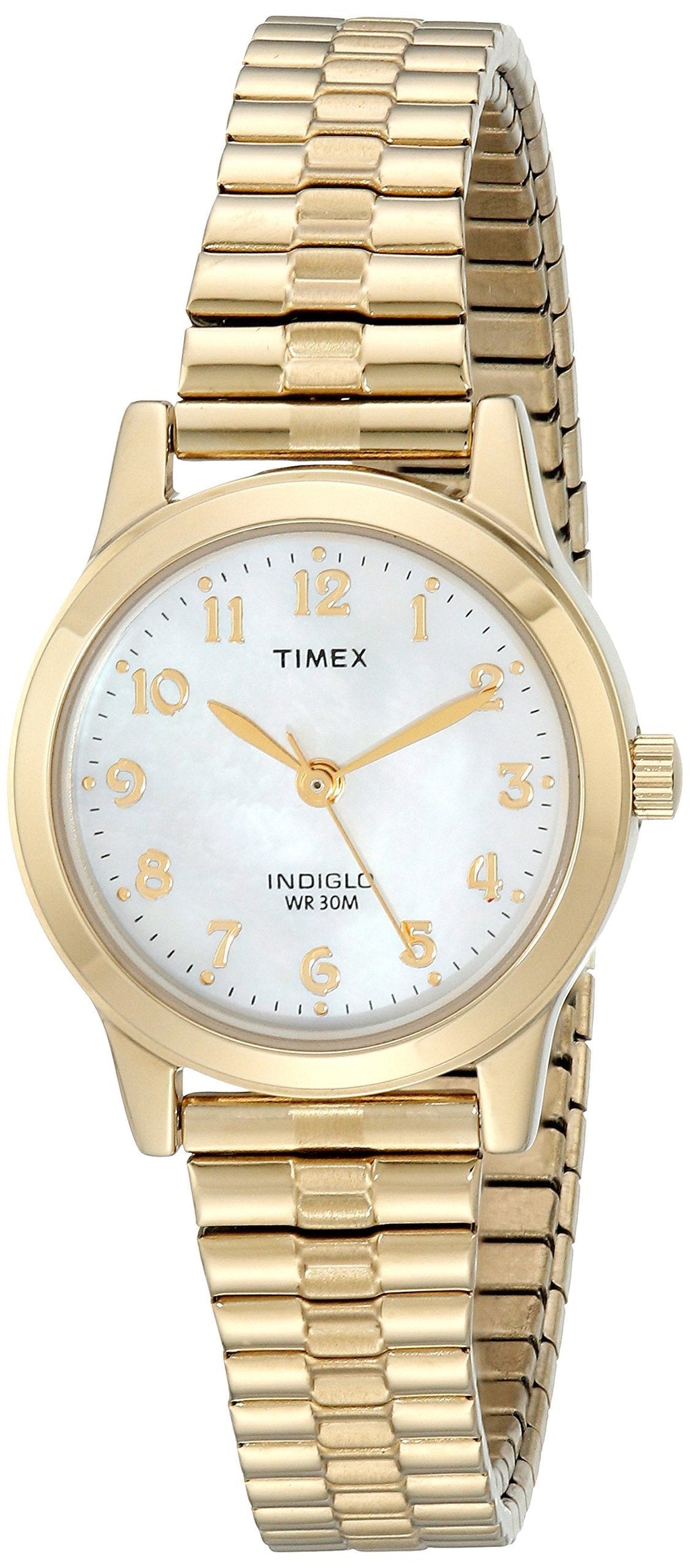 [Australia] - Timex Essex Avenue Watch Gold-Tone/Mother of Pearl 