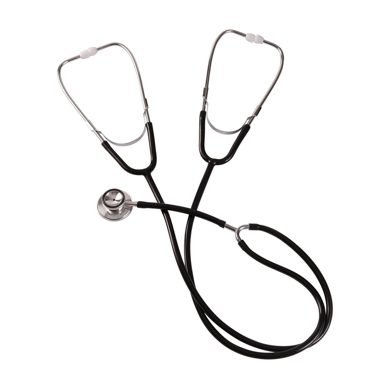 [Australia] - MABIS Dual Head Teaching Stethoscope - Nursing Student Stethoscope - Medical Training Stethoscope, Black 