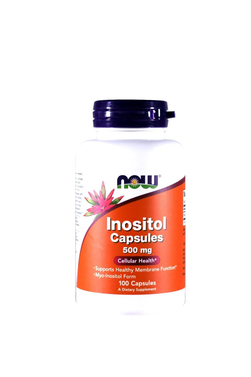 [Australia] - NOW Foods Foods Inositol 500mg,100 Capsules (Pack of 3) 