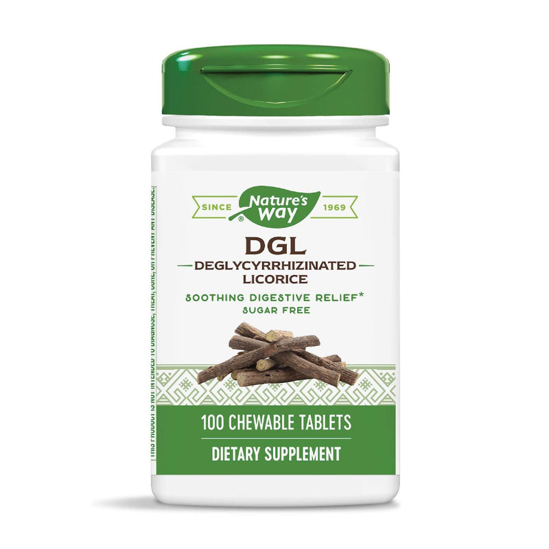 [Australia] - DGL No Fructose Formula 100 Chewable Tablets (Pack of 2) 