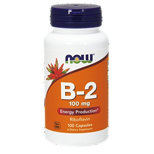 [Australia] - NOW Vitamin B-2 (riboflavin) 100mg, 100 Capsules (Pack of 3) 