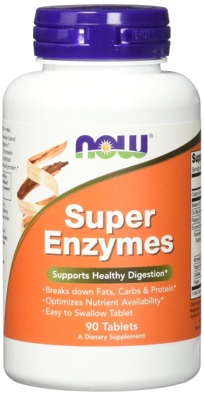 [Australia] - NOW Super Enzymes, 90 Tablets (Pack of 2) 