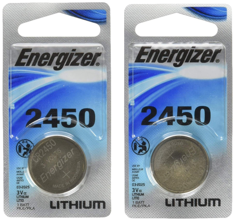 [Australia] - Energizer Lithium Coin Blister Pack Watch/Electronic Batteries, 1 Count (Pack of 2) 