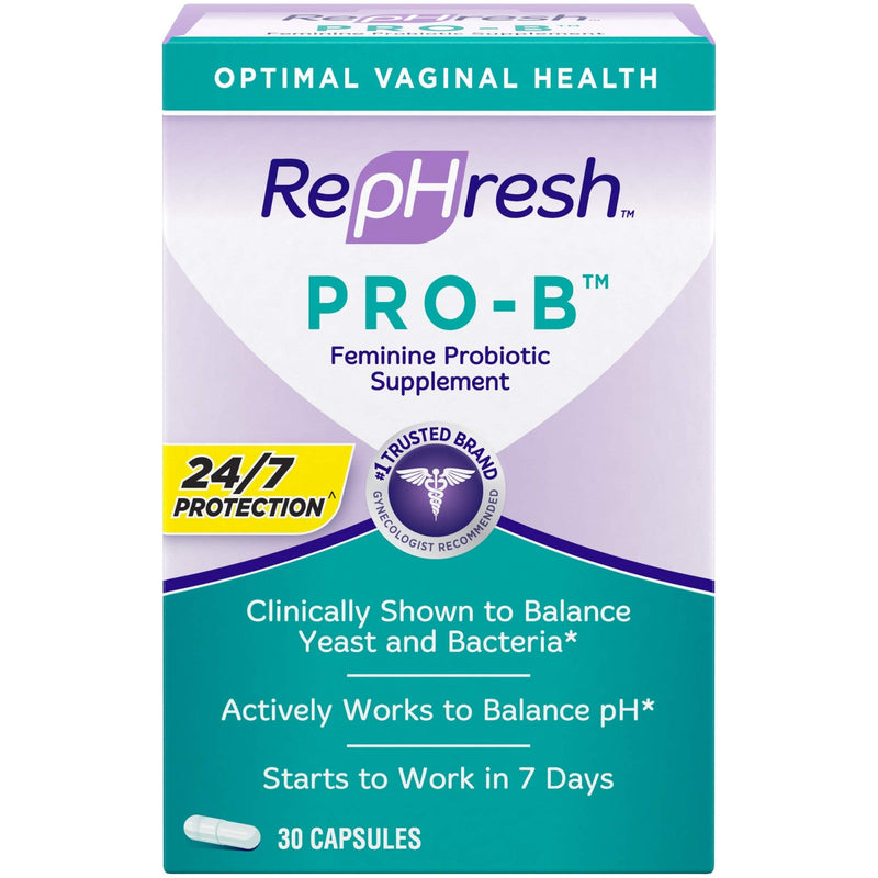[Australia] - RepHresh Pro-B Probiotic Supplement for Women, 30 Oral Capsules Probiotic Supplement Capsule 