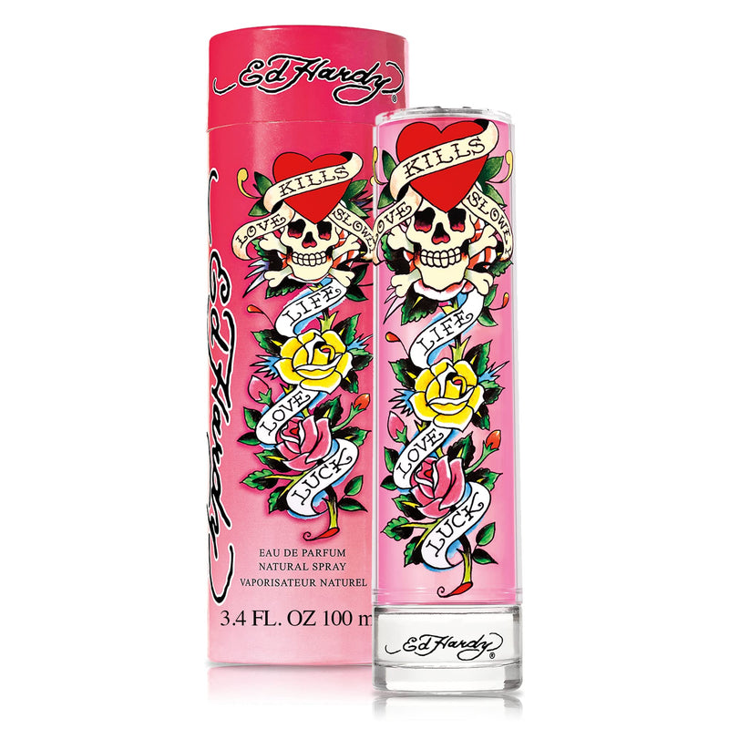 [Australia] - Ed Hardy Women's Perfume Fragrance by Christian Audigier, Eau De Parfum, 3.4 Fl Oz 3.4 Oz Perfume 