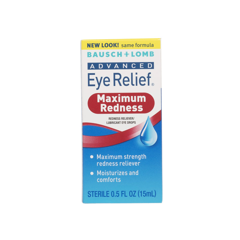 [Australia] - Bausch & Lomb Advanced Eye Relief Maximum Redness Reliver, 0.5-Ounce Bottles (Pack of 6) 