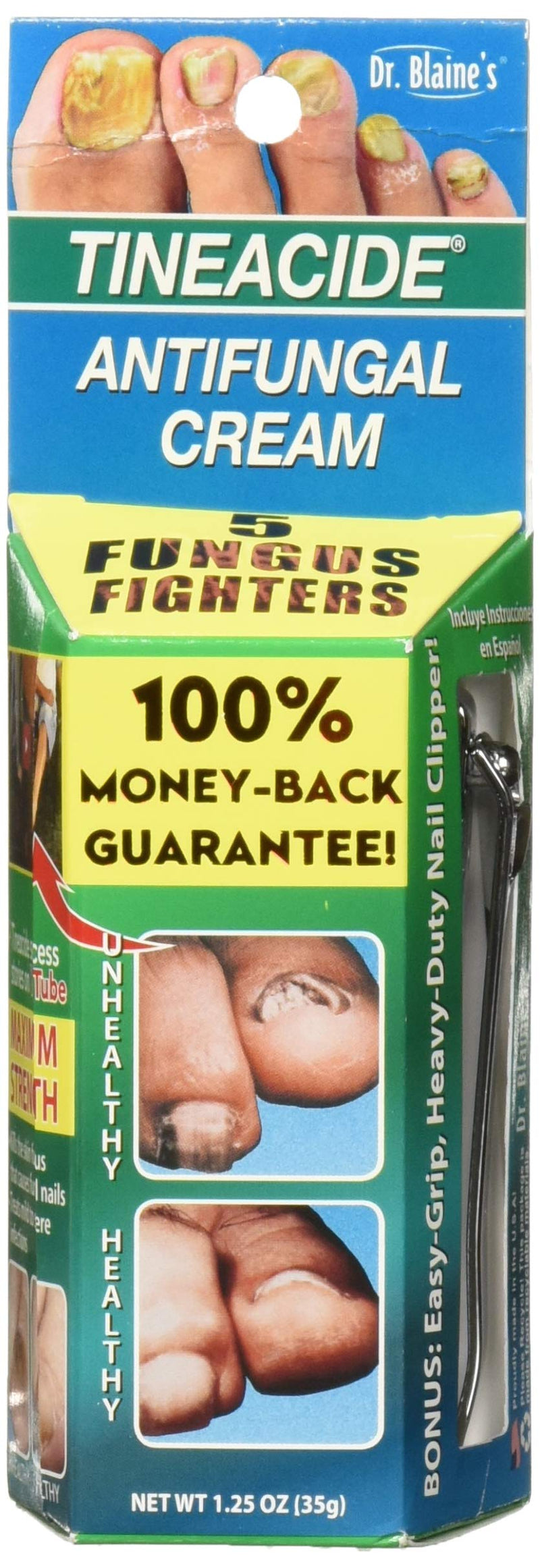 [Australia] - Dr. Blaine's Tineacide Antifungal Cream, 1.25 Ounce 