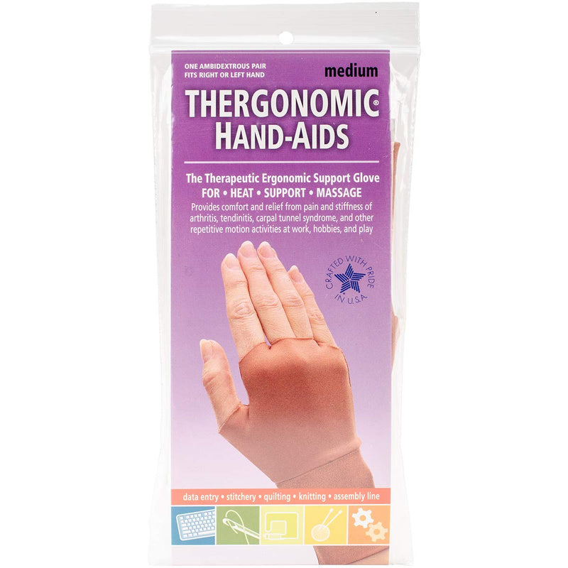 [Australia] - Frank A. Edmunds Hand-Aids Support Gloves, Medium, HA-3 (HA-1003) 