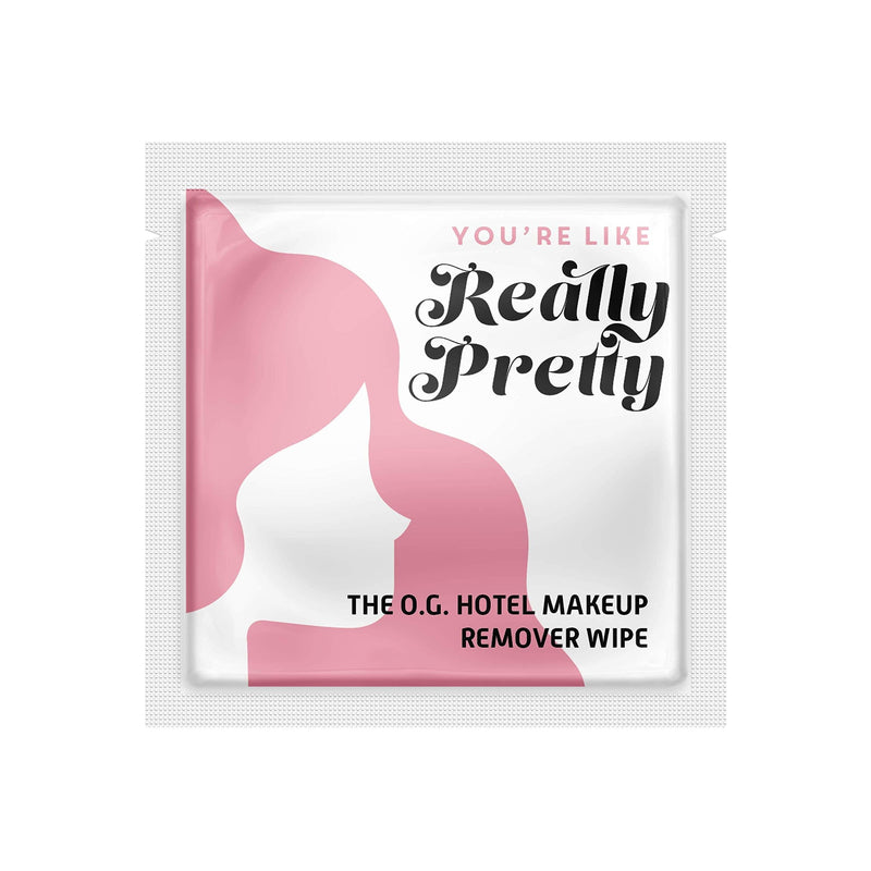 [Australia] - LA Fresh Makeup Remover Facial Cleansing Wipes Pack of 50ct Individually Wrapped 6x8” Wipes Made With Vitamin E To Leave Skin Soft And Smooth Convenient Size For Purse, Gym Bag, Nightstand, Car, Travel Size 50 Count 