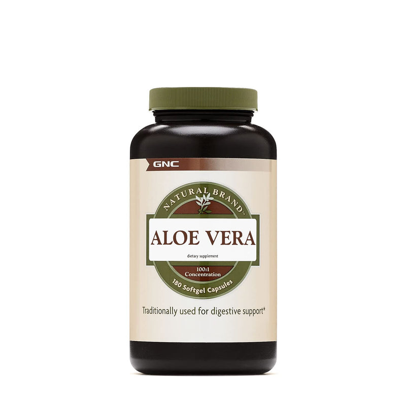 [Australia] - GNC Natural Brand Aloe Vera SoftGel Capsules 